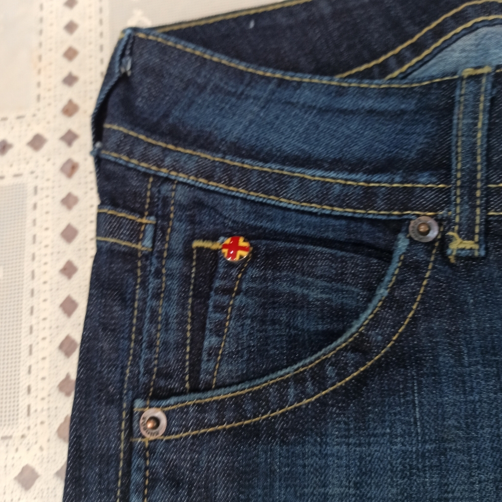 Hudson Women's Bootcut Blue Jeans . Size 28 Made In USA - Picture 8 of 16